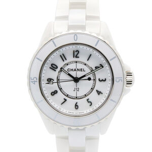 CHANEL J12 Ceramic Watch, Women's, White, H5698